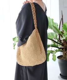 LEPSIM | ペーパー編み込みショルダー　123976(ショルダーバッグ)