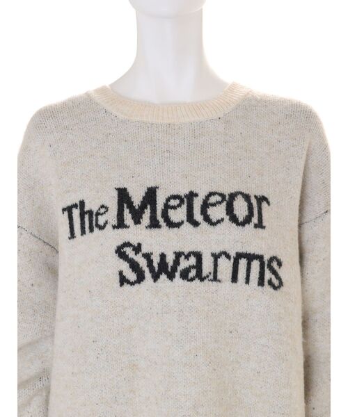 Ungrid(アングリッド)の「【WEB限定】ロゴルーズニット(ニット/セーター・レディース・ネイビー/チャコールグレー/アイボリー/ピンク・FREE)」の9枚目の写真