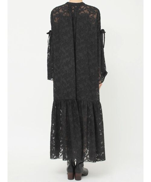 【セール】スリーブデザインジャカードワンピース（ワンピース）｜Ungrid（アングリッド）