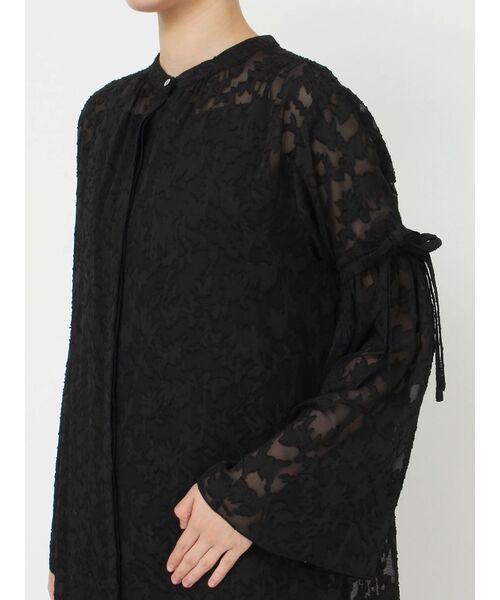 【セール】スリーブデザインジャカードワンピース（ワンピース）｜Ungrid（アングリッド）