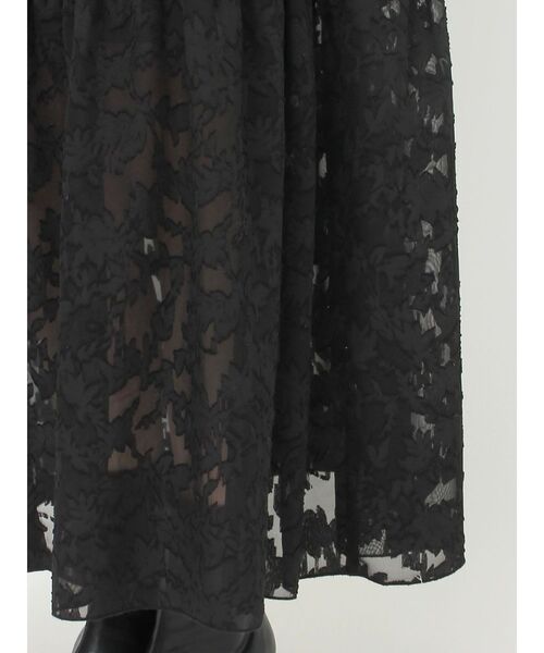 【セール】スリーブデザインジャカードワンピース（ワンピース）｜Ungrid（アングリッド）