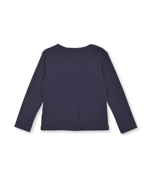 BeBe(ベベ)の「テレコカーディガン+半袖ロゴTシャツガールズSET(90~150cm)(アンサンブル・キッズ・ピンク/ネイビー・90cm/120cm/150cm/130cm/100cm/140cm/110cm)」の18枚目の写真