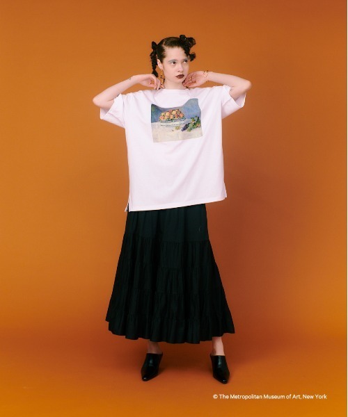manana suerte(マニャーナスエルテ)の「THE METコラボ オーバーサイズTシャツ(Tシャツ/カットソー・レディース・ブラック/ホワイト・FREE)」の15枚目の写真