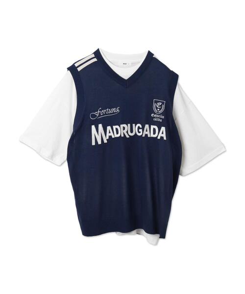 WEGO（ウィゴー）の「WEGO/アンサンブルゲームロゴニットベスト（アンサンブル・メンズ・ネイビー/ブラック・MEDIUM/LARGE）」の22枚目の写真