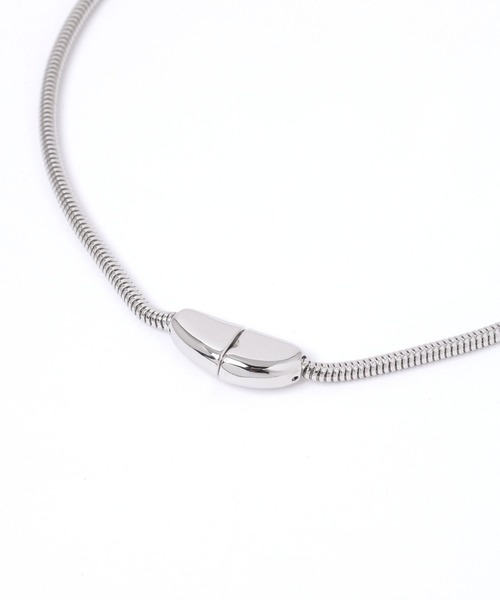 niko and...（ニコアンド）の「マグネットメタルコンビネックレス（ネックレス・レディース・ブラック/グレー/イエロー・0）」の3枚目の写真