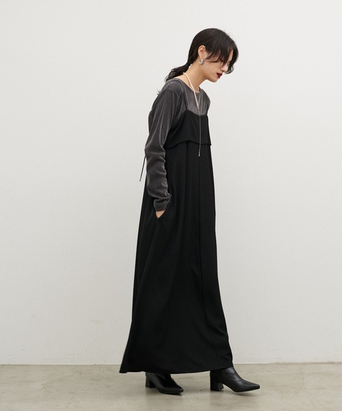 LARUTA(ラルータ)の「【LARUTA】シアーベロアロンT(Tシャツ/カットソー・レディース・ブルー/チャコールグレー/アイボリー・FREE)」の13枚目の写真