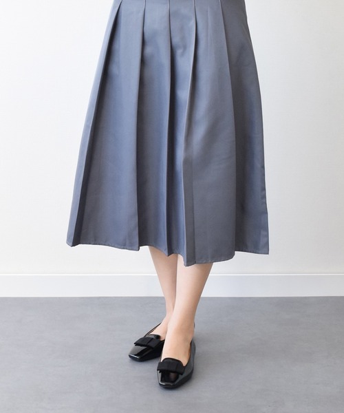 FABIO RUSCONI（ファビオルスコーニ）の「【FABIO RUSCONI】スクエアトウオペラパンプス(F41515)（パンプス・レディース・ブラック/ブラック系その他・39/38/37/36/35）」の9枚目の写真