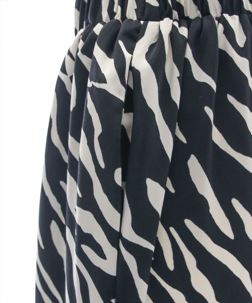 clear（クリア）の「アニマルプリントパンツ［大人 カジュアル ゼブラ柄］≪再入荷≫（その他パンツ・レディース・アイボリー/ブラック・F）」の8枚目の写真