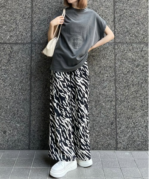 clear（クリア）の「アニマルプリントパンツ［大人 カジュアル ゼブラ柄］≪再入荷≫（その他パンツ・レディース・アイボリー/ブラック・F）」の13枚目の写真