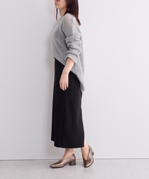 HIMIKO（ヒミコ）の「【Made in Japan】Vカットブロックヒール