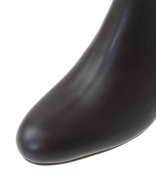 31 Sons de mode（トランテアン　ソン　ドゥ　モード）の「ウエッジヒールロングブーツ（ブーツ・レディース・ダークブラウン/ブラック・S/M/L）」の9枚目の写真