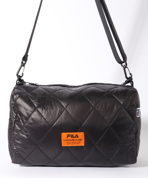 FILA(フィラ)の「【FILA/フィラ】 パデット ドラムショルダーバッグ(ショルダーバッグ・メンズ・アイボリー/カーキ/ブラック・FREE)」の15枚目の写真