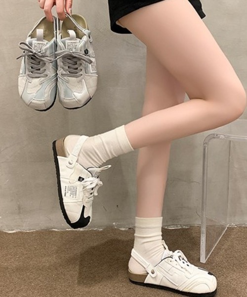 Vipoa（ヴィポア）の「スニーカー風 コンフォートシューズ（サンダル・レディース・ホワイト/グレー・SMALL/MEDIUM/LARGE）」の10枚目の写真