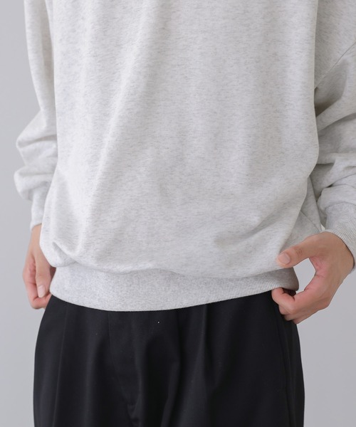 n'OrLABEL(ノアールレーベル)の「ロゴ刺繍裏毛フーディー(パーカー・メンズ・ブラック/杢グレー・M/L)」の22枚目の写真