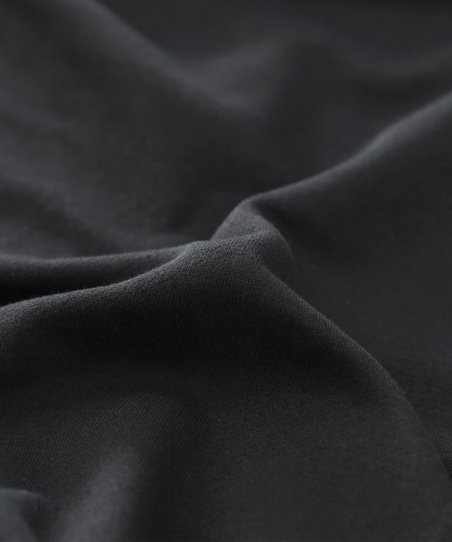 n'OrLABEL(ノアールレーベル)の「ロゴ刺繍裏毛フーディー(パーカー・メンズ・ブラック/杢グレー・M/L)」の4枚目の写真