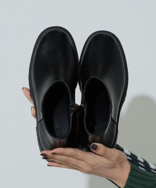 厚底ジップ ショート ブーツ（ブーツ）｜BEAMS HEART（ビームスハート）