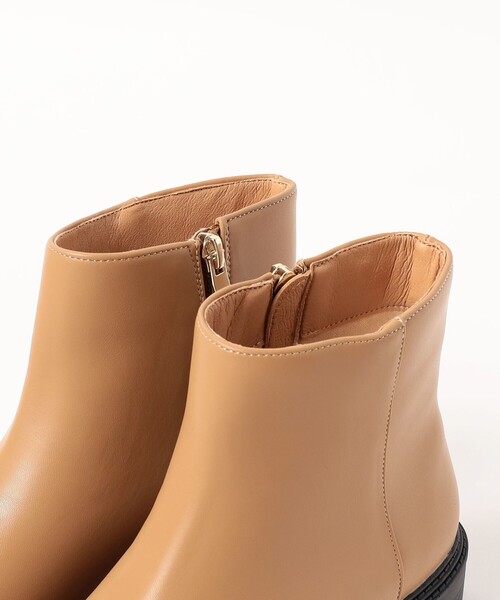 厚底ジップ ショート ブーツ（ブーツ）｜BEAMS HEART（ビームスハート）