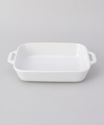 212 KITCHEN STORE（トゥワントゥキッチンストア）の「レクタンギュラーディッシュ 20cm WH ＜Staub ストウブ ＞（食器）」