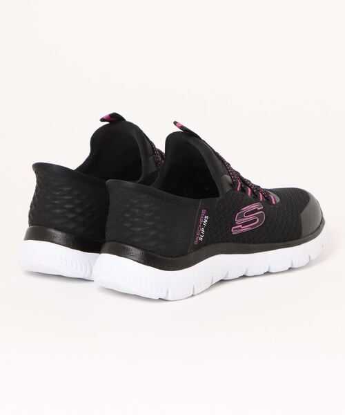 SKECHERS(スケッチャーズ)の「《SKECHERS》SUMMITS(スリッポン・キッズ・ブラック/ネイビー・18.0cm/19.0cm/20.0cm/21.0cm/17.0cm/21.5cm)」の3枚目の写真