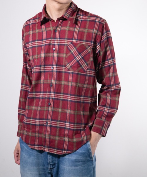 Magine（マージン）の「【SELECT】IR:TCR CHECK FLANNEL SHIRTS L/S 