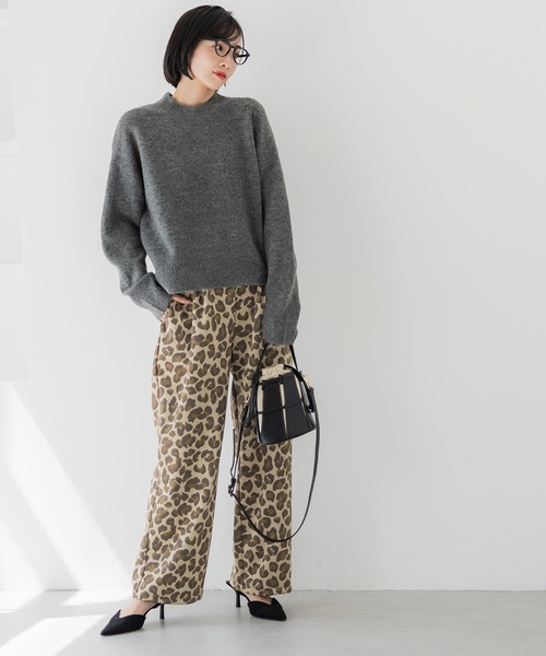 coca(coca)(コカ)の「レオパード柄 ストレッチ プルオンパンツ(その他パンツ・レディース・A・M/L)」の13枚目の写真