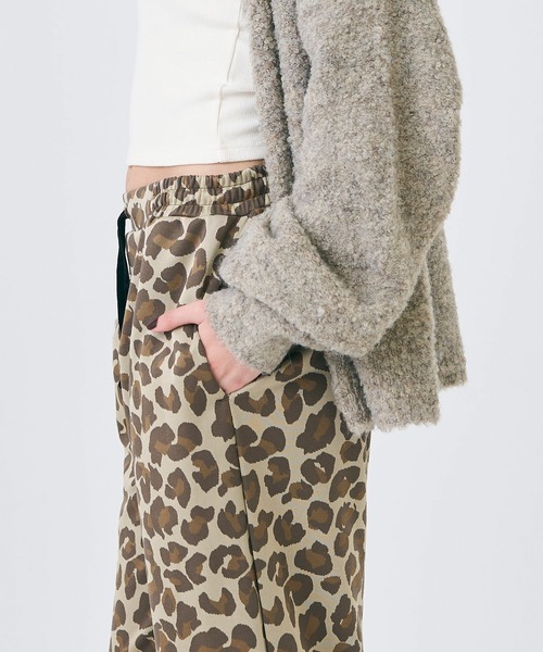 coca(coca)(コカ)の「レオパード柄 ストレッチ プルオンパンツ(その他パンツ・レディース・A・M/L)」の3枚目の写真