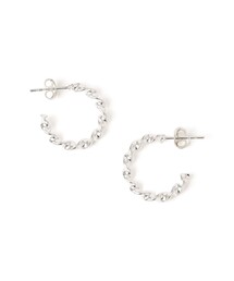SHIPS | Luasifar:ツイスト フープ ピアス(ピアス（両耳用）)