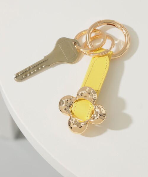 セール】【WEB限定】Hashibami / 花 バックル キーリング（キーケース