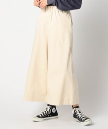 スーパーストレッチ 裏起毛ワイドパンツ