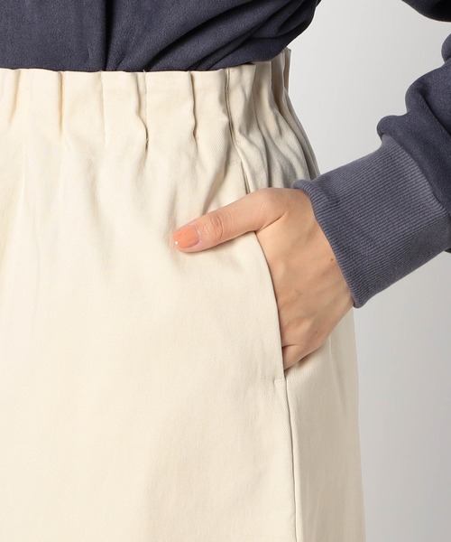 Grand PARK（グランドパーク）の「スーパーストレッチ 裏起毛ワイドパンツ（その他パンツ・レディース・ネイビー/アイボリー・FREE）」の10枚目の写真