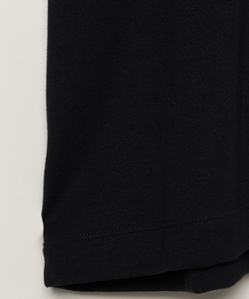 three dots(スリードッツ)の「ブラッシュドリブ 長袖モックネック(Tシャツ/カットソー・メンズ・ダークブルー/ブラウン系その他・SMALL/MEDIUM/LARGE)」の7枚目の写真