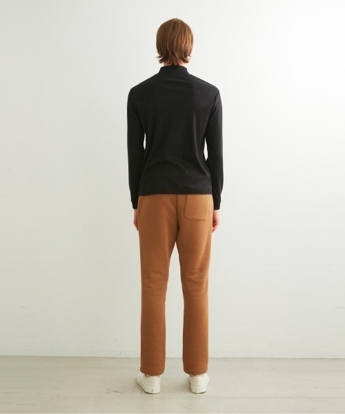 three dots(スリードッツ)の「ブラッシュドリブ 長袖モックネック(Tシャツ/カットソー・メンズ・ダークブルー/ブラウン系その他・SMALL/MEDIUM/LARGE)」の16枚目の写真