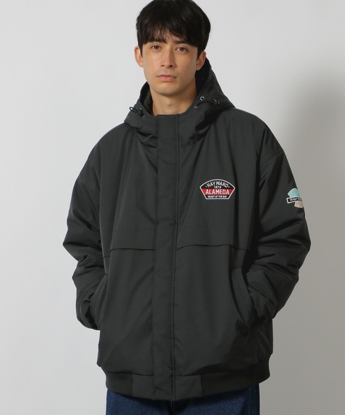 セール】ワッペン中綿フードブルゾン / 137258（ブルゾン）｜LAKOLE