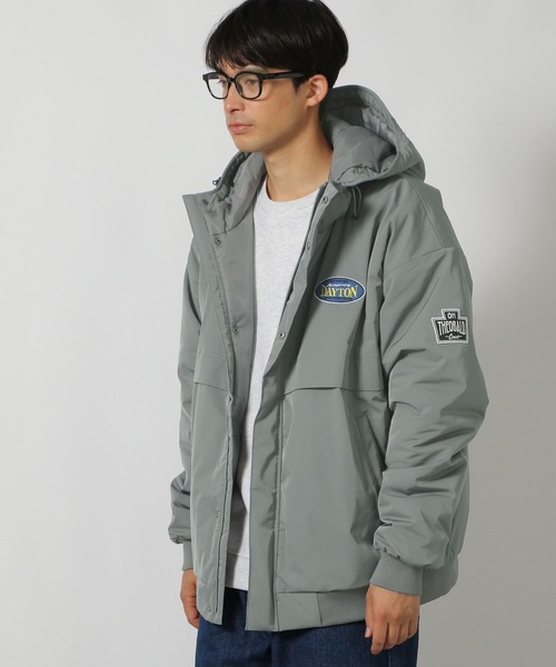 セール】ワッペン中綿フードブルゾン / 137258（ブルゾン）｜LAKOLE