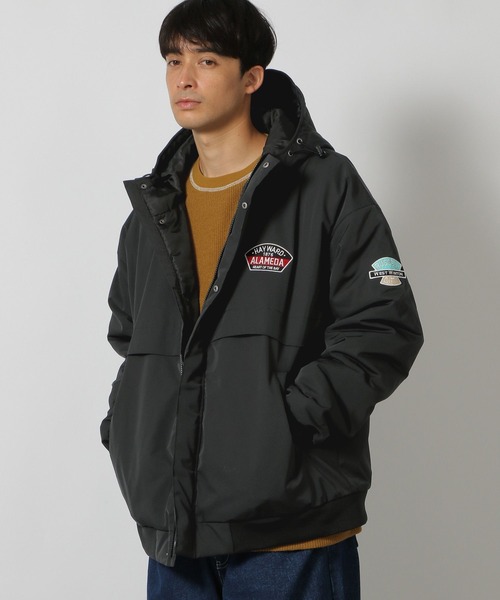 セール】ワッペン中綿フードブルゾン / 137258（ブルゾン）｜LAKOLE