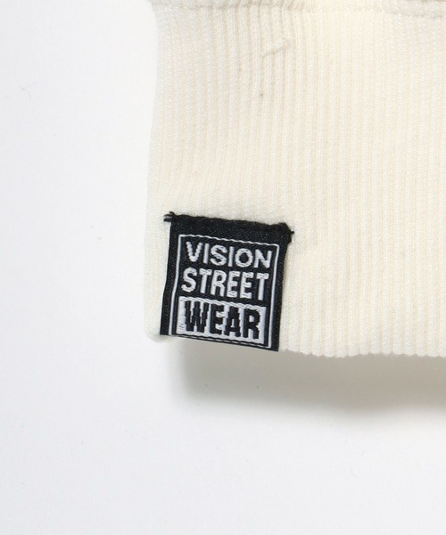 VISION STREET WEAR(ヴィジョンストリートウェア)の「VISION STREET WEAR/ヴィジョンストリートウェア GHOST SKATER PARKA/オーバーサイズ 裏起毛 バックプリント ロゴ ワンポイント スウェット パーカー フーディー/レディース メンズ(パーカー・メンズ・ブラック/オフホワイト・LL/M/L)」の12枚目の写真