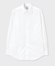 Paul Smith(ポールスミス)の"Woven Texture" ソリッドドレスシャツ / 243217 801PRK(ビジネスシャツ)