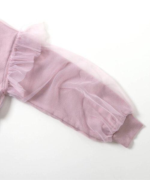 algy(アルジー)の「シアーレイヤードトレーナー(スウェット・キッズ・ブラック/オフホワイト/ピンク・SMALL/MEDIUM/X-SMALL/XX-SMALL/XXX-SMALL)」の12枚目の写真