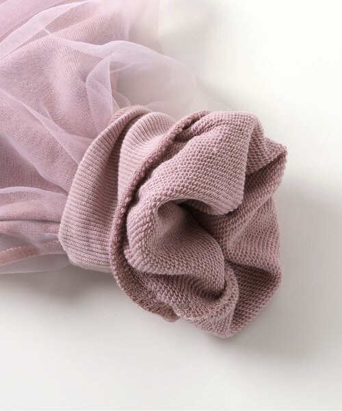 algy(アルジー)の「シアーレイヤードトレーナー(スウェット・キッズ・ブラック/オフホワイト/ピンク・SMALL/MEDIUM/X-SMALL/XX-SMALL/XXX-SMALL)」の13枚目の写真