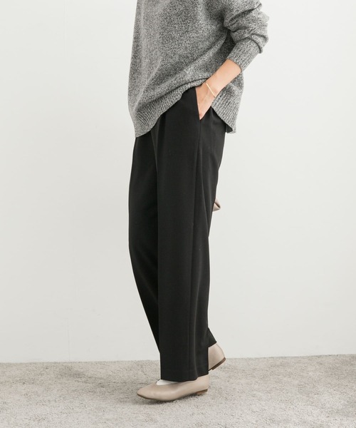 URBAN RESEARCH DOORS（アーバンリサーチドアーズ）の「カットジョーゼットパンツ（その他パンツ・レディース・ダークブラウン/ブラック・SMALL/MEDIUM）」の5枚目の写真