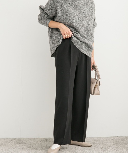 URBAN RESEARCH DOORS（アーバンリサーチドアーズ）の「カットジョーゼットパンツ（その他パンツ・レディース・ダークブラウン/ブラック・SMALL/MEDIUM）」の8枚目の写真