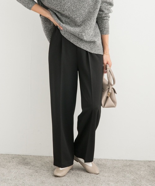 URBAN RESEARCH DOORS（アーバンリサーチドアーズ）の「カットジョーゼットパンツ（その他パンツ・レディース・ダークブラウン/ブラック・SMALL/MEDIUM）」の9枚目の写真