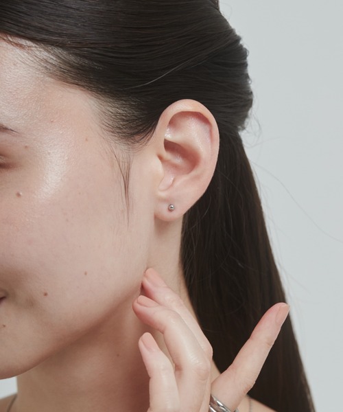 ciite' surgical stainless(シーテサージカルステンレス)の「【 金属アレルギー対応 】 3set pierce / ピアス3セット サージカルステンレス (両耳用)(ピアス(両耳用)・レディース・ゴールド/シルバー・FREE)」の16枚目の写真