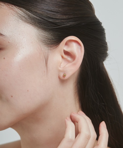 ciite' surgical stainless(シーテサージカルステンレス)の「【 金属アレルギー対応 】 3set pierce / ピアス3セット サージカルステンレス (両耳用)(ピアス(両耳用)・レディース・ゴールド/シルバー・FREE)」の5枚目の写真