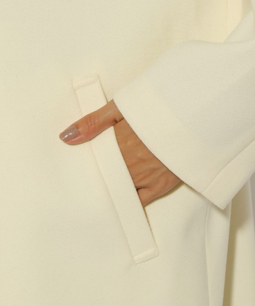 Elura（エルーラ）の「ウールライクミドルコート/133689（その他アウター・レディース・グレー/ネイビー/ベージュ/ホワイト・FREE）」の21枚目の写真