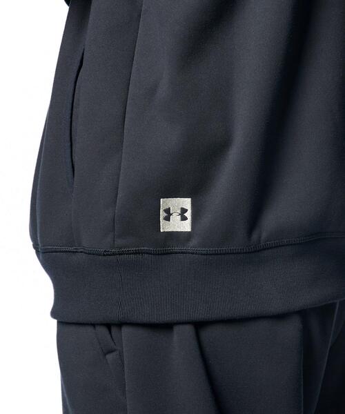 UNDER ARMOUR(アンダーアーマー)の「UAディーエヌエー フリース プルオーバー フーディー(ライフスタイル/メンズ)(スウェット・メンズ・ブラック・L/S/3XL/2XL/M/XL)」の5枚目の写真