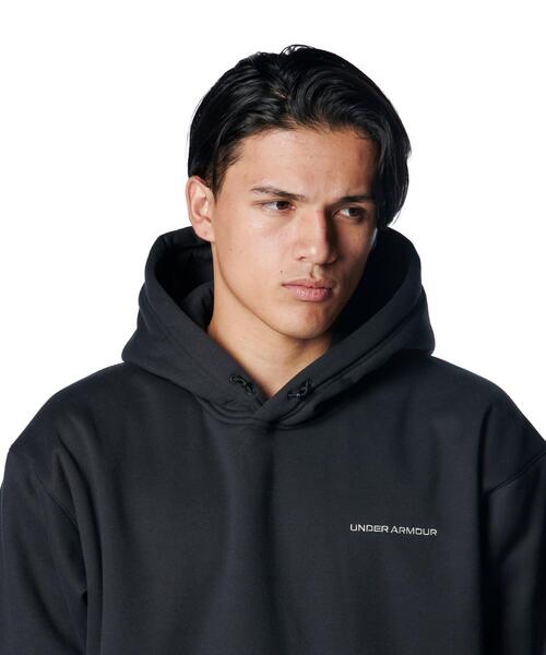 UNDER ARMOUR(アンダーアーマー)の「UAディーエヌエー フリース プルオーバー フーディー(ライフスタイル/メンズ)(スウェット・メンズ・ブラック・L/S/3XL/2XL/M/XL)」の6枚目の写真