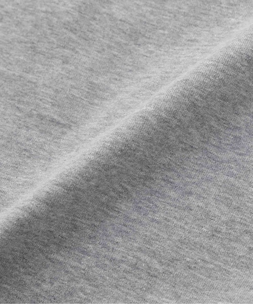 SEA(シー)の「ヘビーコットン クルーネックL/Sプルオーバー(Tシャツ/カットソー・レディース・グレー/ブラック/ホワイト・ONE SIZE)」の10枚目の写真