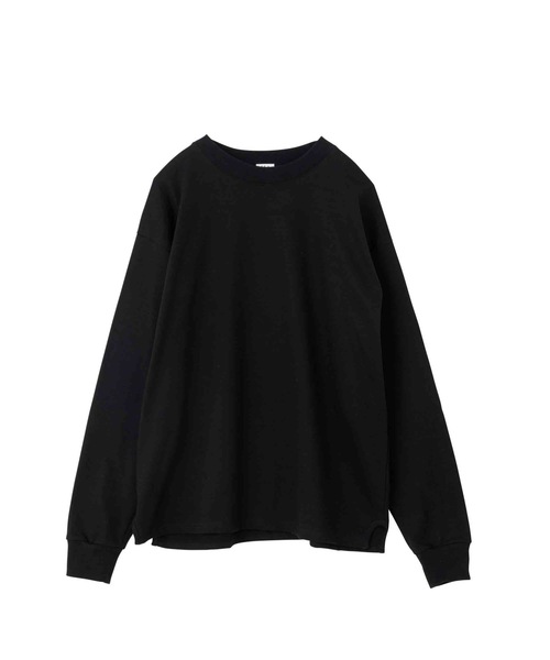 SEA(シー)の「ヘビーコットン クルーネックL/Sプルオーバー(Tシャツ/カットソー・レディース・グレー/ブラック/ホワイト・ONE SIZE)」の18枚目の写真