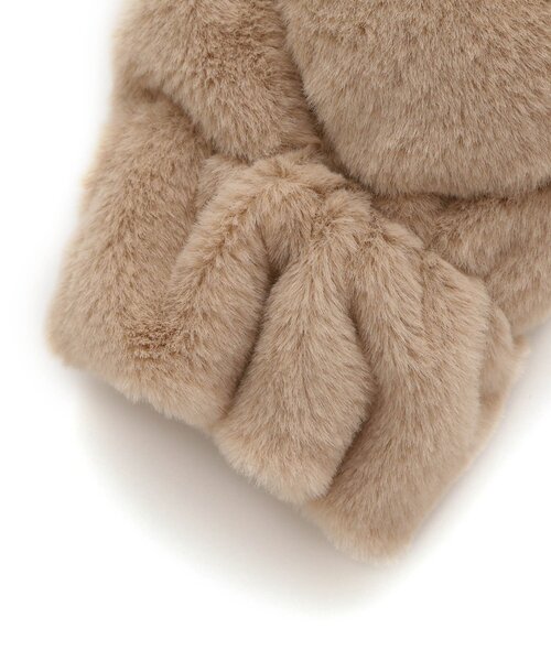 apres les cours（アプレレクール）の「ハートモチーフファーミトン（手袋・キッズ・ベージュ/アイボリー・120/140）」の16枚目の写真